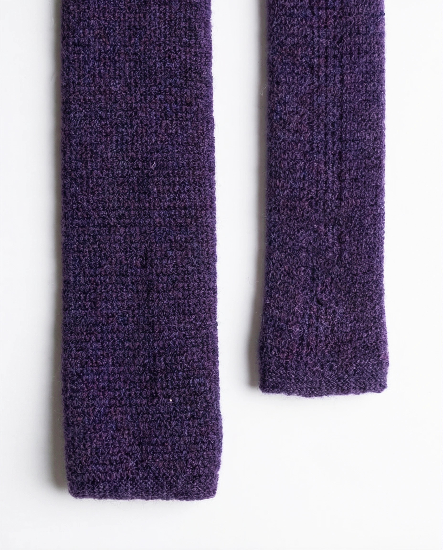 CRAVATE EN TRICOT DE CACHEMIRE