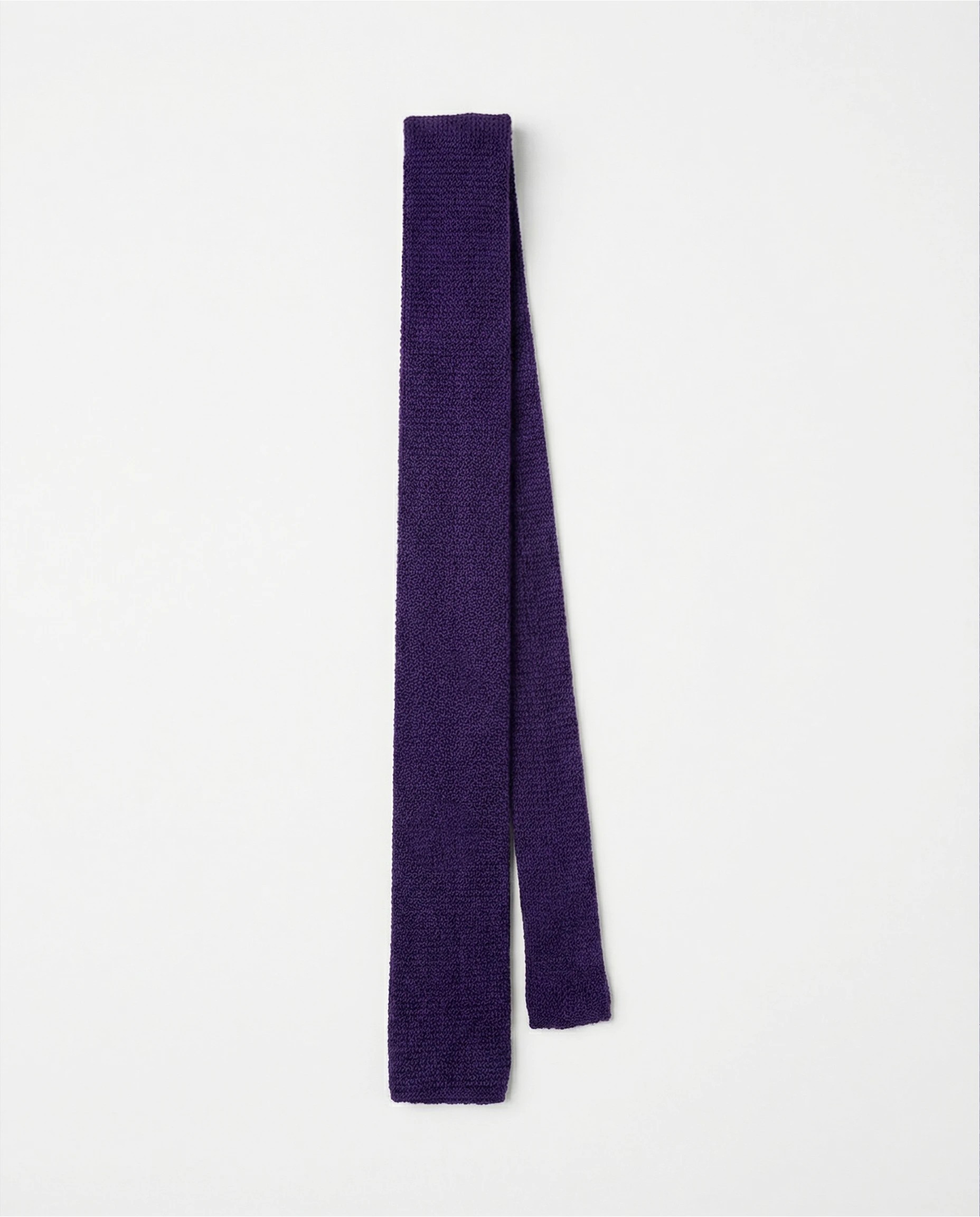 CRAVATE EN TRICOT DE CACHEMIRE