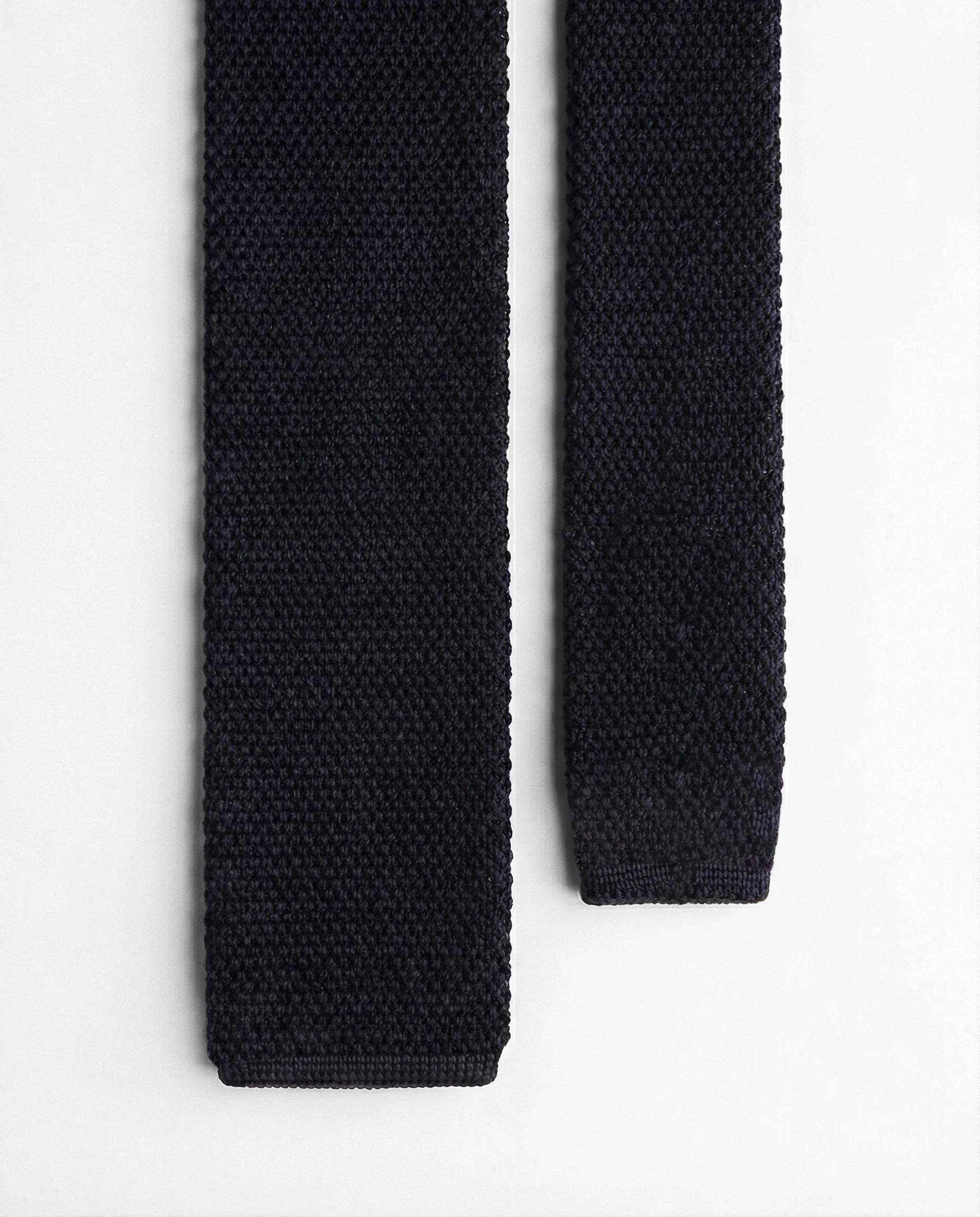 CRAVATE EN TRICOT DE COTON