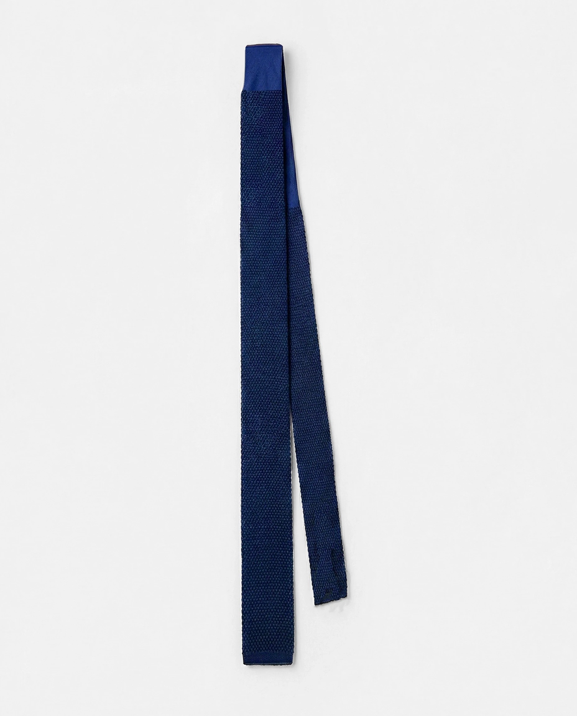 CRAVATE EN TRICOT DE COTON