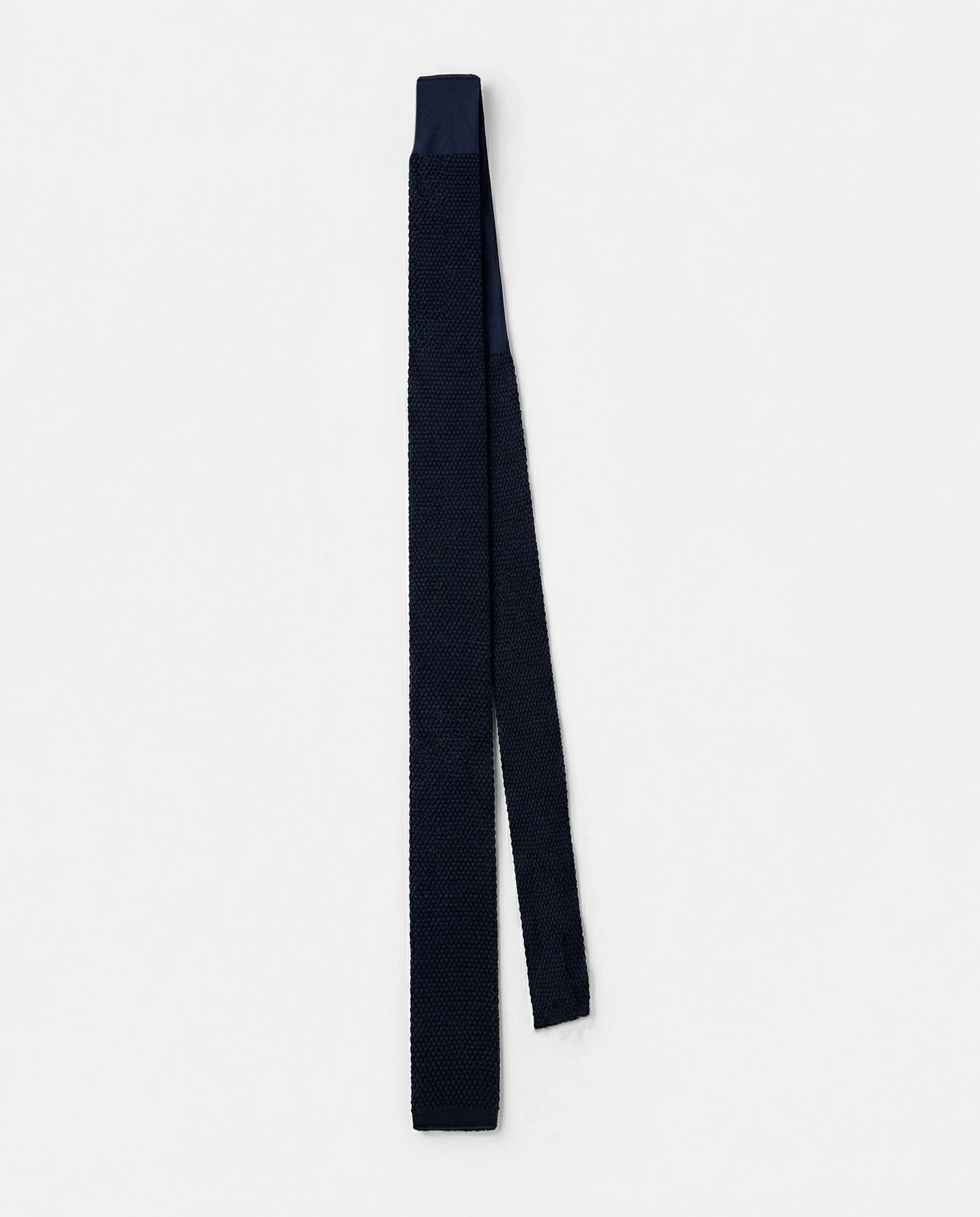CRAVATE EN TRICOT DE COTON