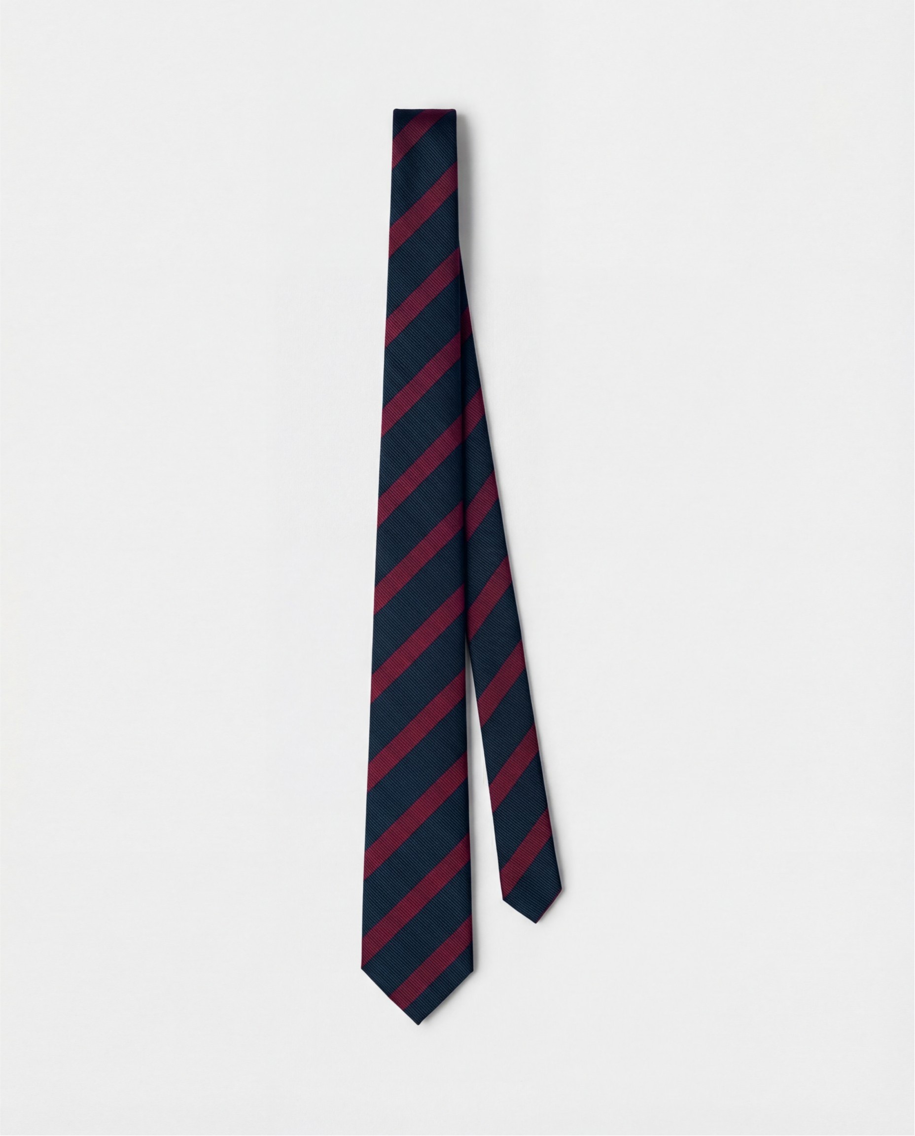 CRAVATE CLUB EN JACQUARD DE SOIE