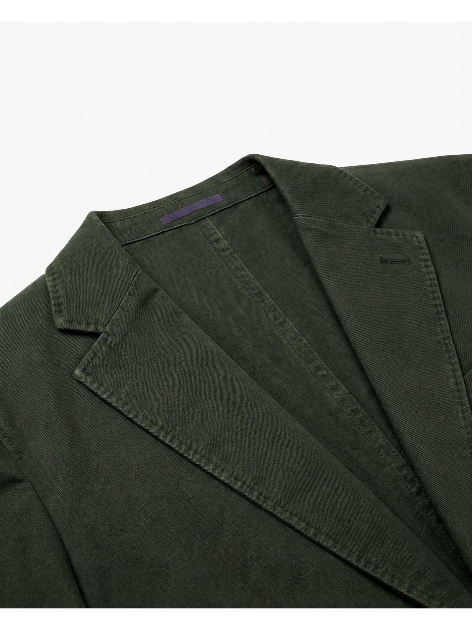 COSTUME DROIT EN COTON LAVÉ