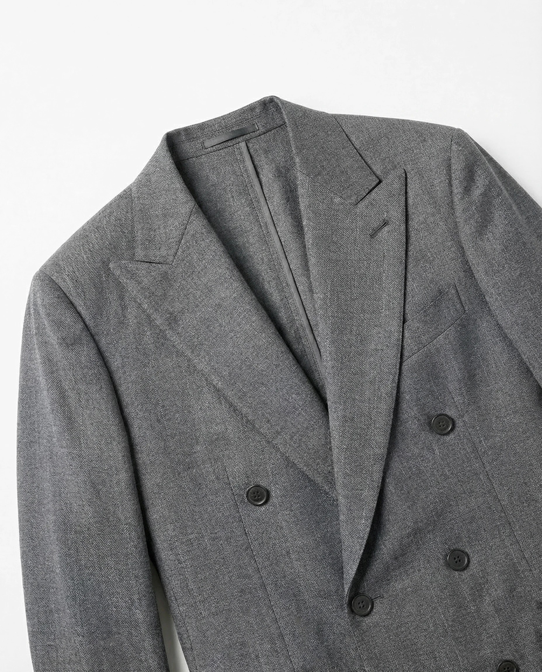 COSTUME CROISÉ EN FRESCO DE LAINE