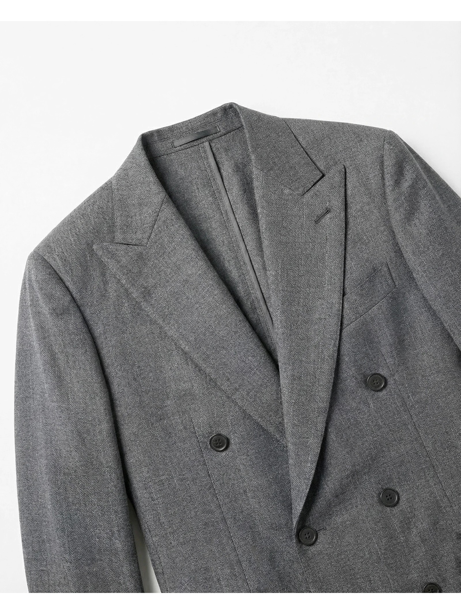 COSTUME CROISÉ EN FRESCO DE LAINE