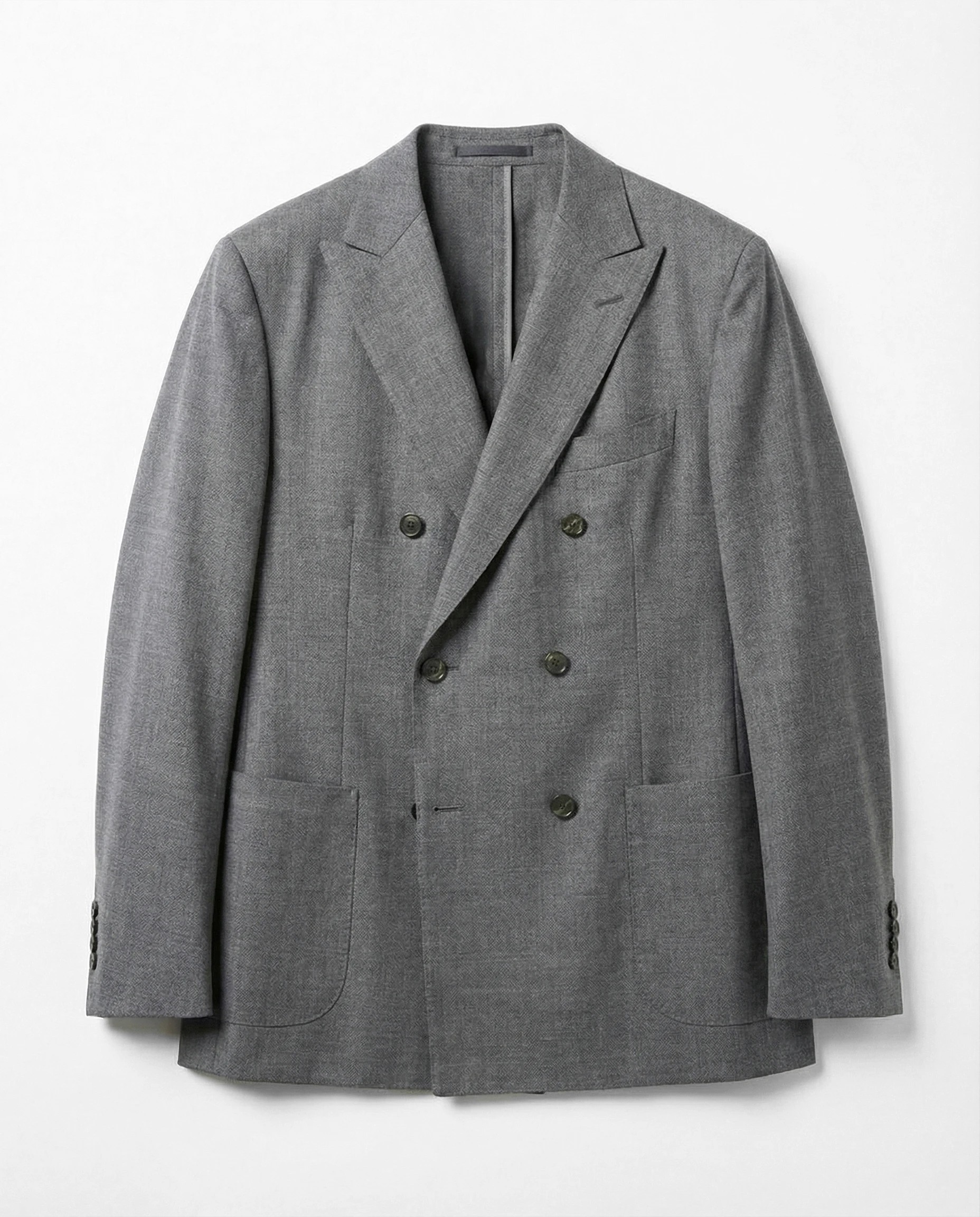 COSTUME CROISÉ EN FRESCO DE LAINE