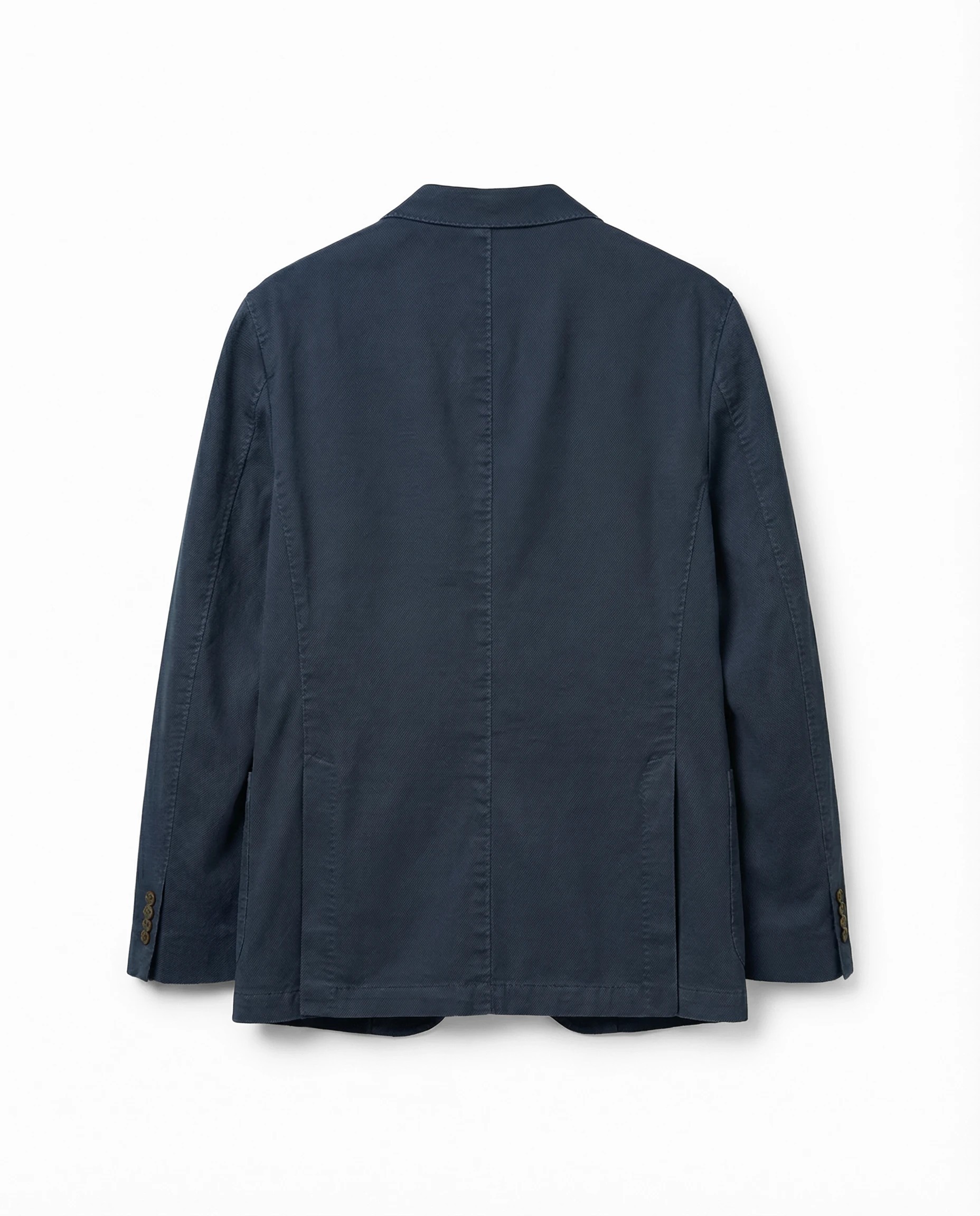 VESTE DROITE EN COTON LAVÉ