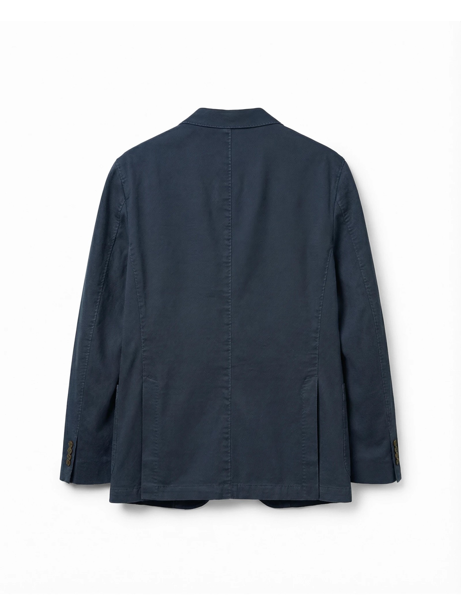 VESTE DROITE EN COTON LAVÉ