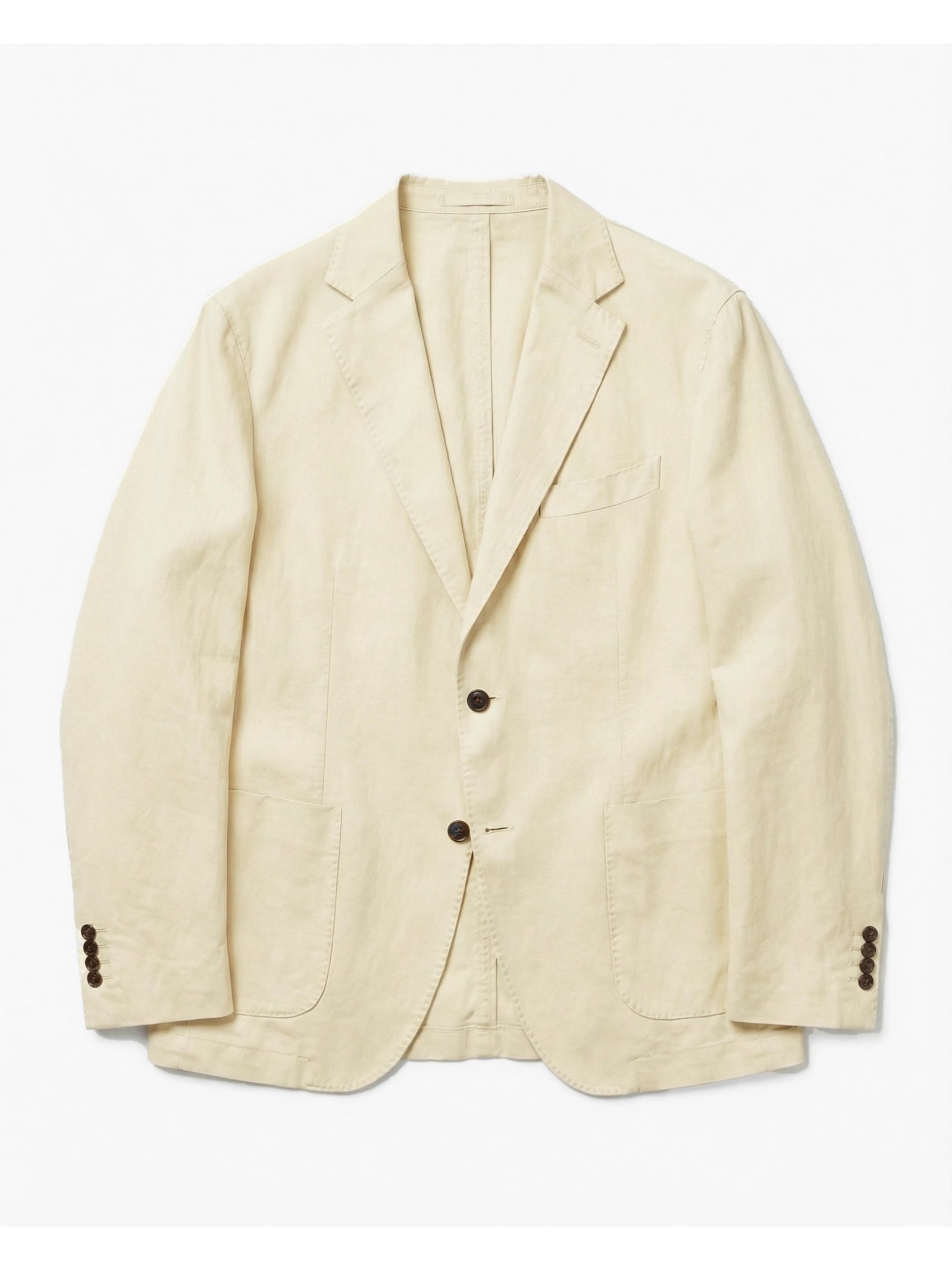 VESTE DROITE EN COTON LAVÉ
