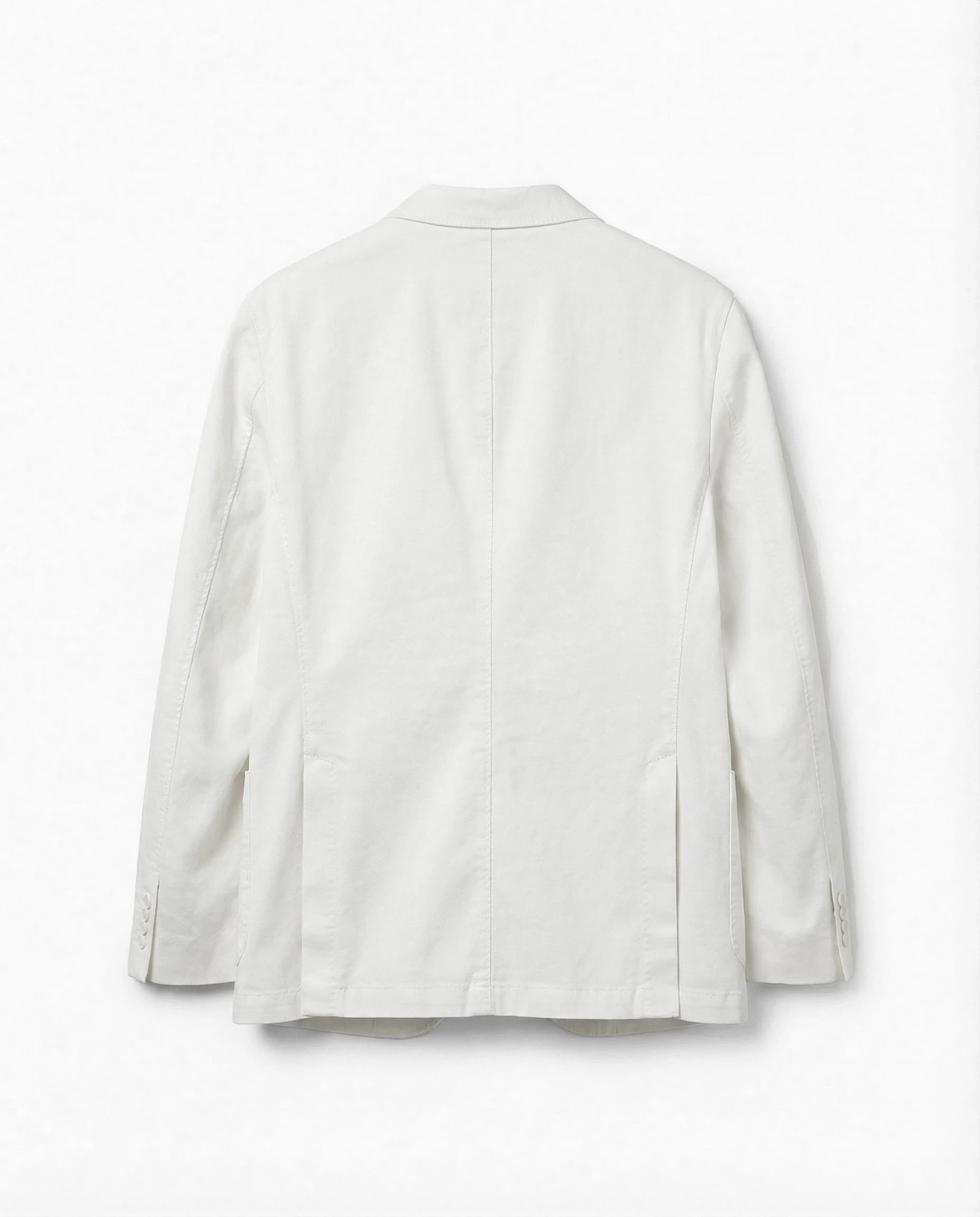 VESTE DROITE EN COTON LAVÉ