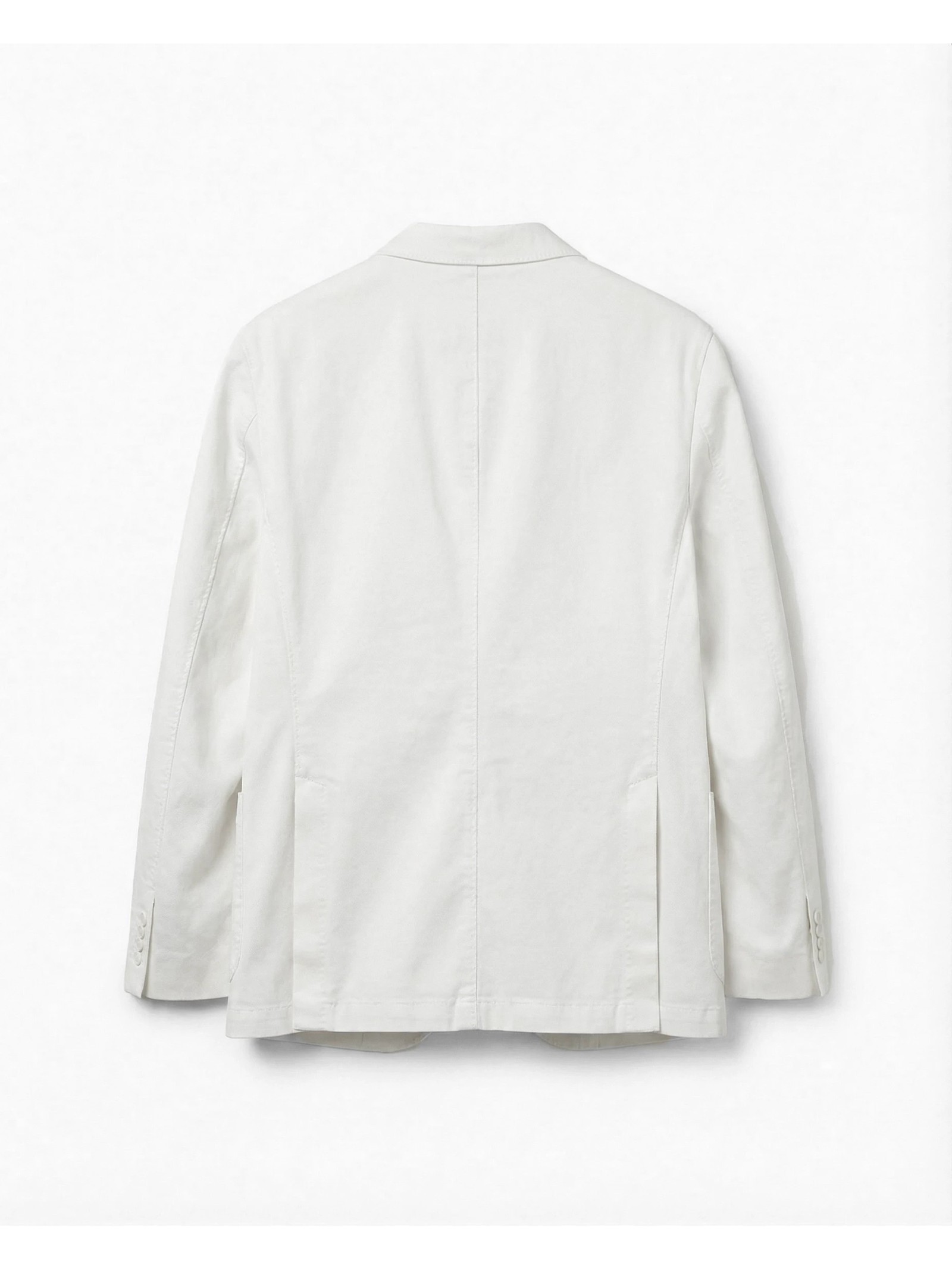VESTE DROITE EN COTON LAVÉ