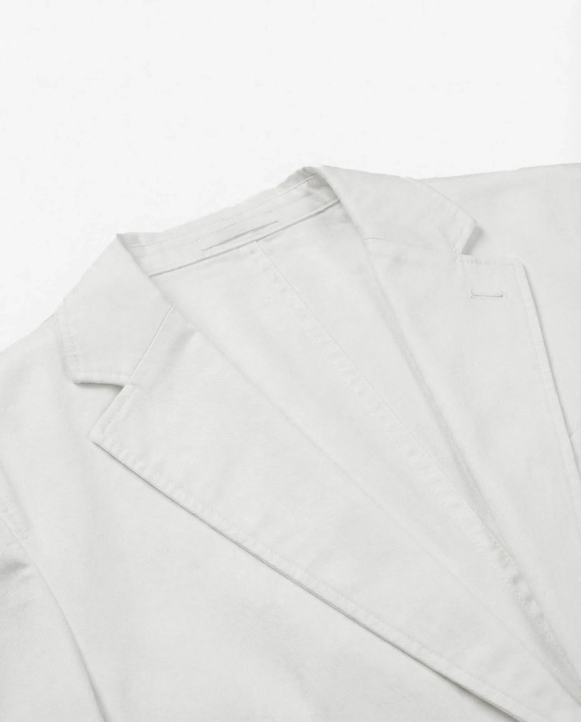 VESTE DROITE EN COTON LAVÉ