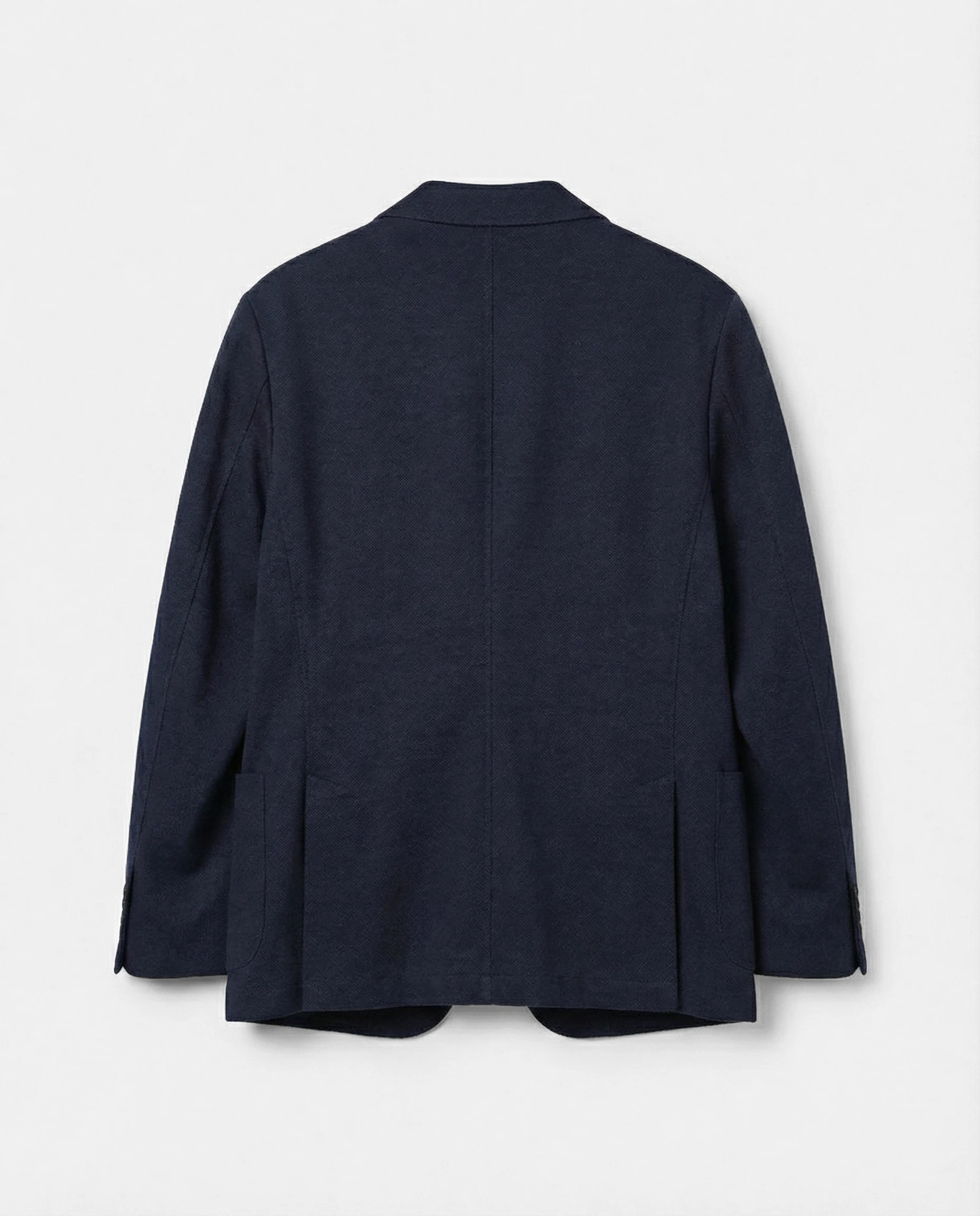 VESTE DROITE EN JERSEY DE LAINE