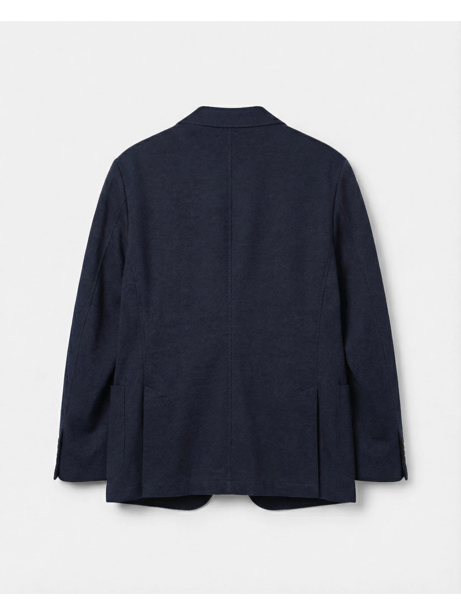 VESTE DROITE EN JERSEY DE LAINE
