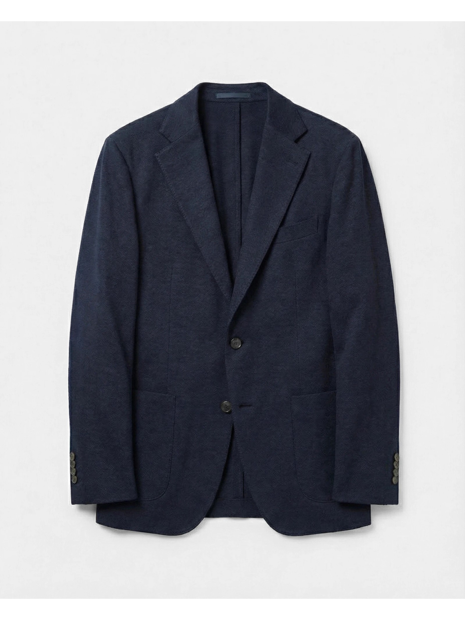 VESTE DROITE EN JERSEY DE LAINE