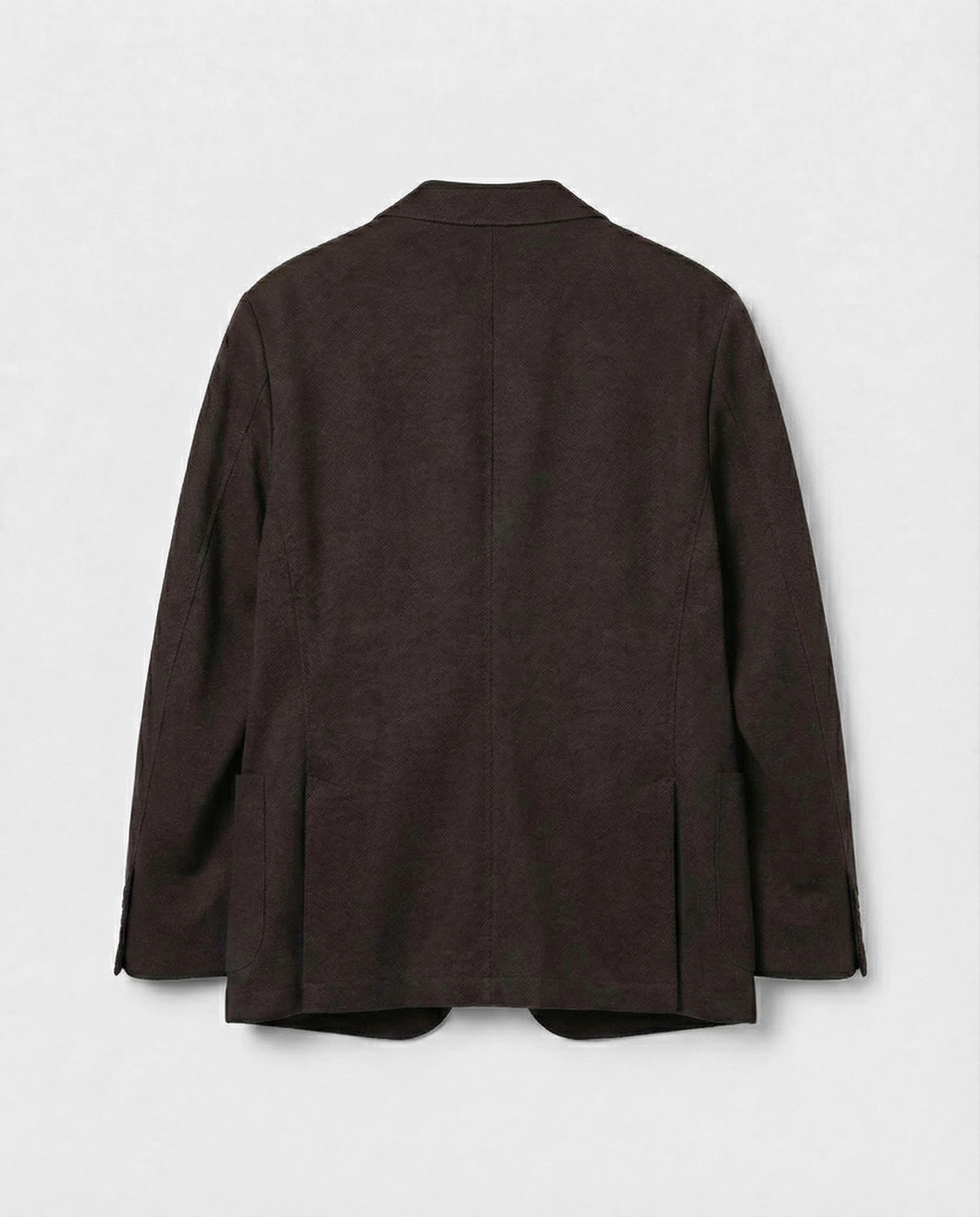 VESTE DROITE EN JERSEY DE LAINE