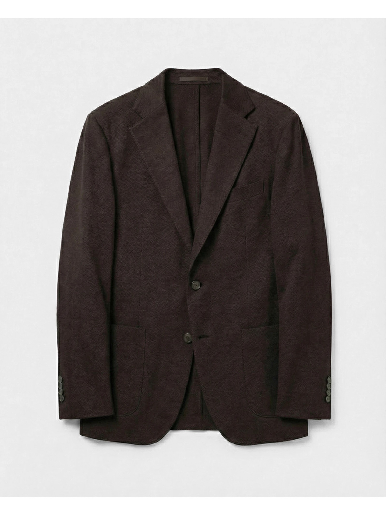 VESTE DROITE EN JERSEY DE LAINE