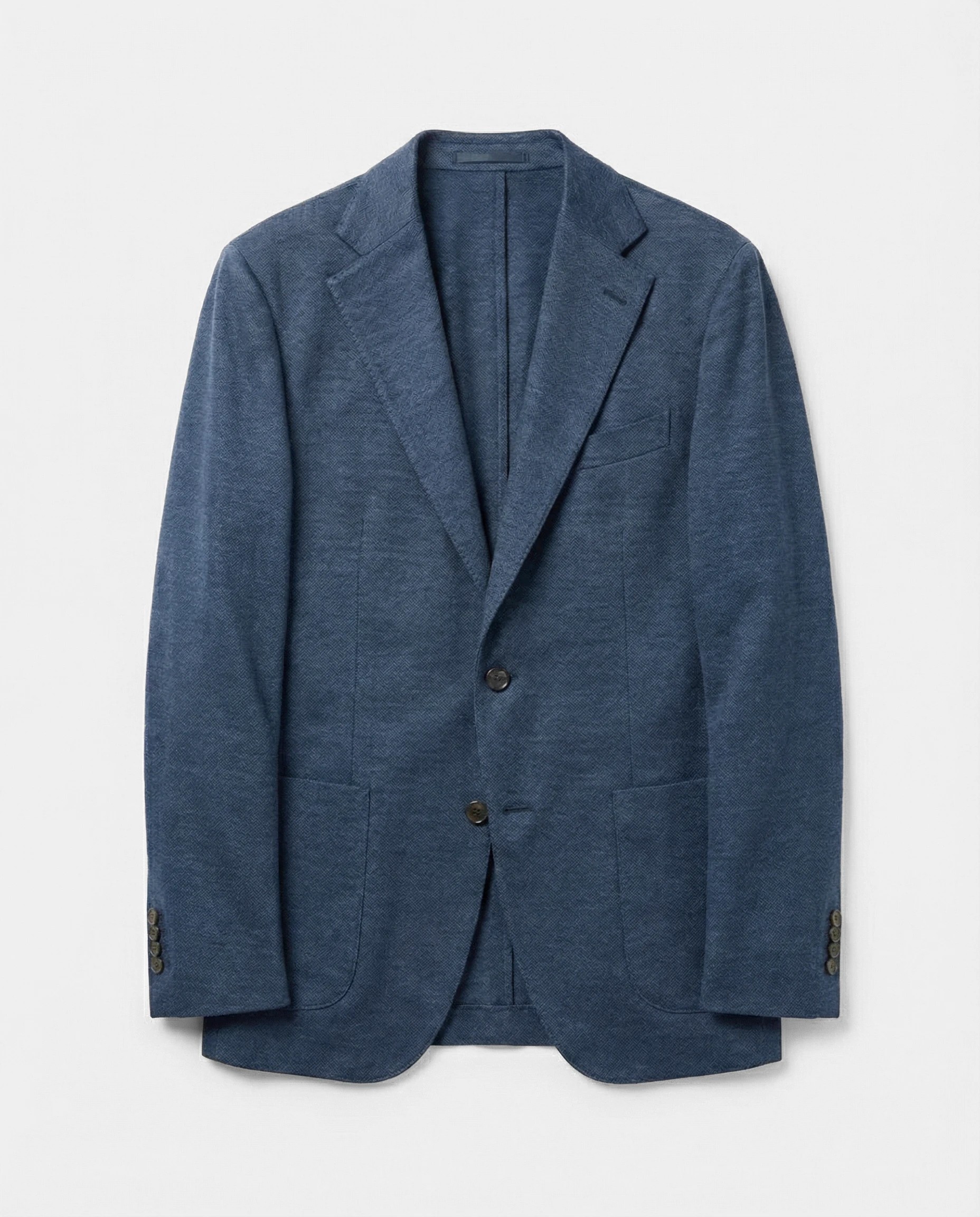 VESTE DROITE EN JERSEY DE LAINE