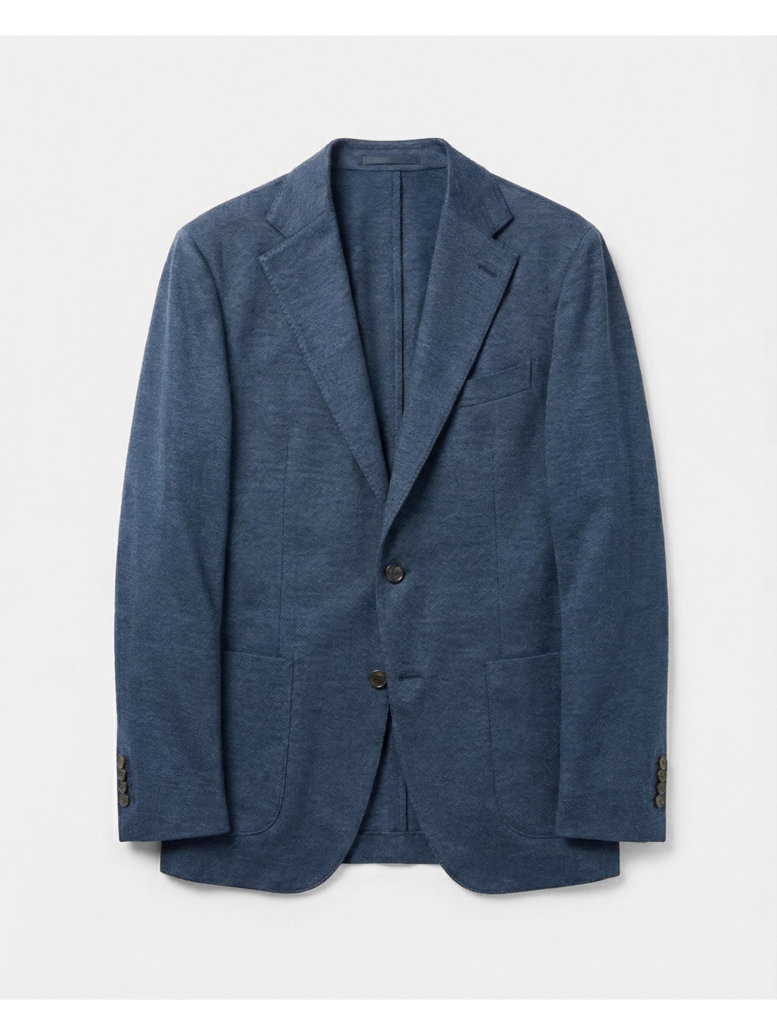 VESTE DROITE EN JERSEY DE LAINE