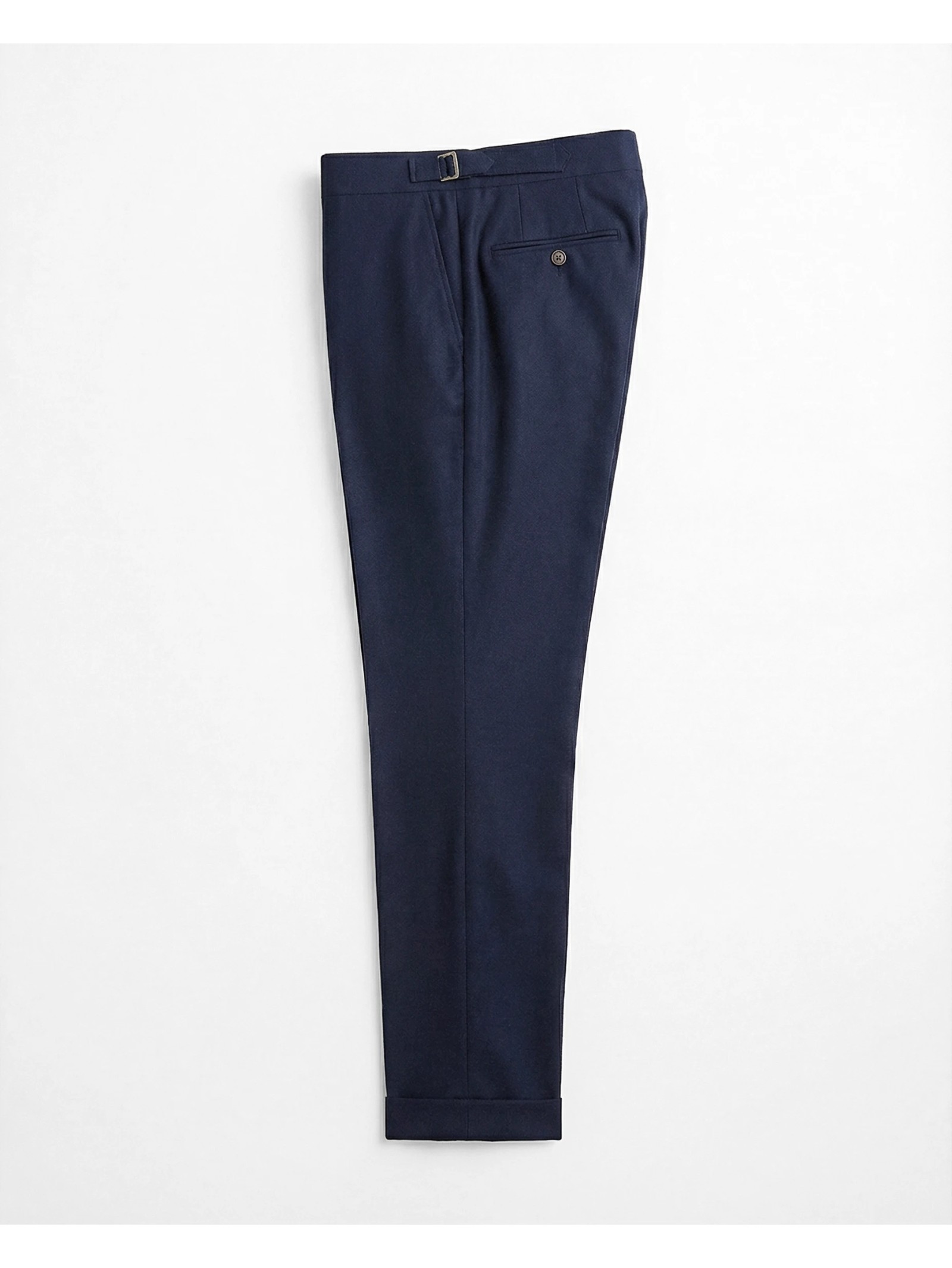 PANTALON DROIT A PINCE EN FRESCO DE LAINE