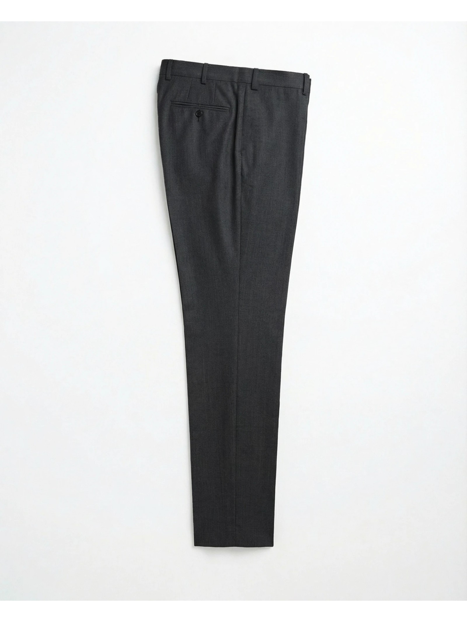 PANTALON DROIT EN TOILE DE LAINE