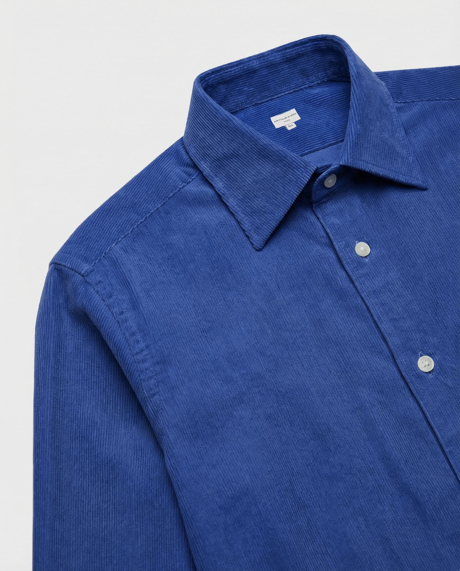 CHEMISE SPORT EN VELOURS COTELE