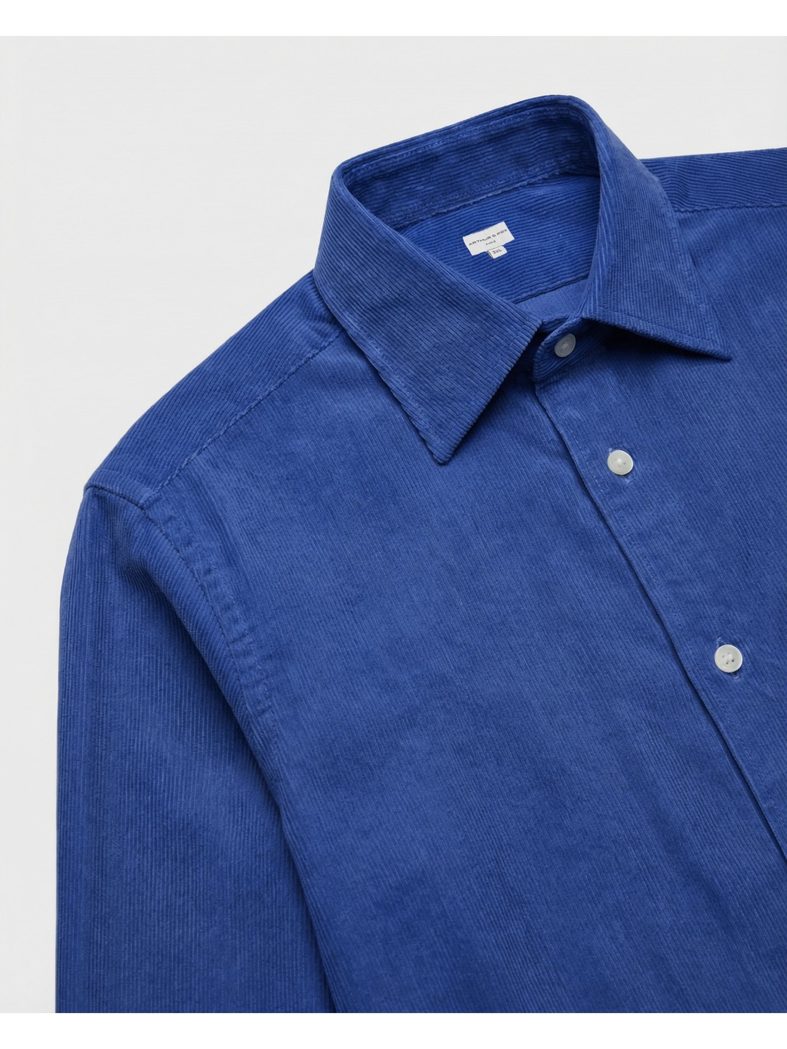 CHEMISE SPORT EN VELOURS COTELE